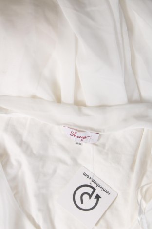 Γυναικεία μπλούζα Sheego, Μέγεθος XXL, Χρώμα Λευκό, Τιμή 11,88 €