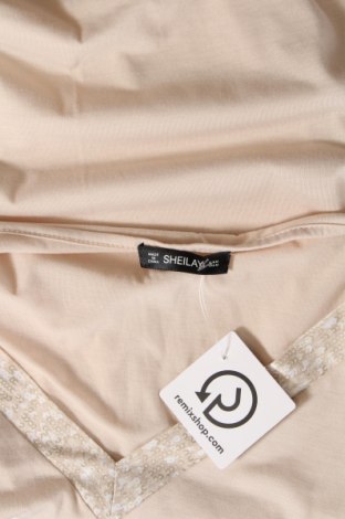 Γυναικεία μπλούζα Sheilay, Μέγεθος M, Χρώμα  Μπέζ, Τιμή 1,75 €