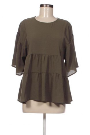 Дамска блуза Sisley, Размер S, Цвят Зелен, Цена 30,60 лв.