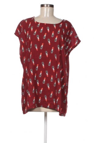 Γυναικεία μπλούζα Studio Untold by Ulla Popken, Μέγεθος L, Χρώμα Κόκκινο, Τιμή 4,46 €