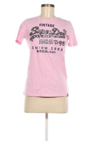 Дамска блуза Superdry, Размер S, Цвят Розов, Цена 13,20 лв.