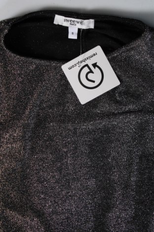 Damen Shirt Sweewe, Größe S, Farbe Silber, Preis € 13,22