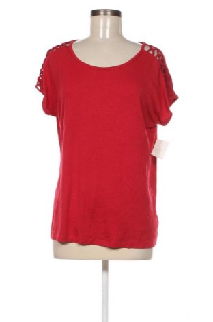 Bluză de femei Tahari, Mărime L, Culoare Roșu, Preț 150,99 Lei