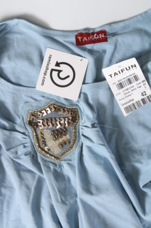 Γυναικεία μπλούζα Taifun, Μέγεθος L, Χρώμα Μπλέ, Τιμή 8,41 €