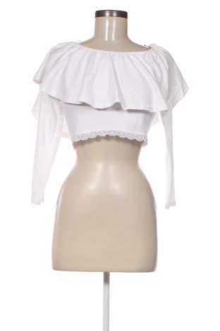 Γυναικεία μπλούζα Tally Weijl, Μέγεθος L, Χρώμα Λευκό, Τιμή 3,20 €
