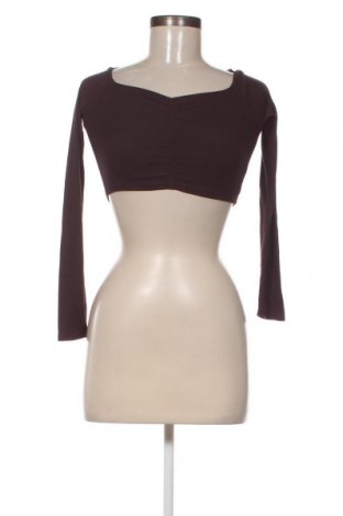 Дамска блуза Tally Weijl, Размер XS, Цвят Кафяв, Цена 7,75 лв.