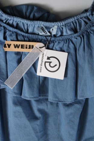 Дамска блуза Tally Weijl, Размер S, Цвят Син, Цена 8,68 лв.