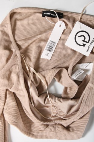 Damen Shirt Tally Weijl, Größe M, Farbe Beige, Preis € 3,49