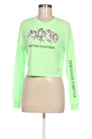Дамска блуза Tally Weijl, Размер XS, Цвят Зелен, Цена 3,80 лв.