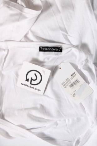 Γυναικεία μπλούζα Terranova, Μέγεθος L, Χρώμα Λευκό, Τιμή 15,98 €