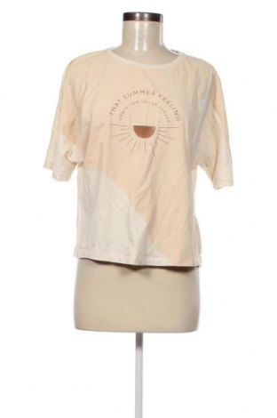 Γυναικεία μπλούζα Tom Tailor, Μέγεθος L, Χρώμα Εκρού, Τιμή 14,85 €