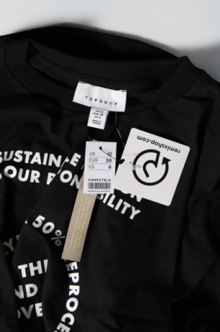 Γυναικεία μπλούζα Topshop, Μέγεθος M, Χρώμα Μαύρο, Τιμή 7,42 €