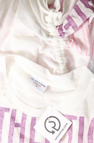 Γυναικεία μπλούζα U.S. Polo Assn., Μέγεθος L, Χρώμα Λευκό, Τιμή 7,78 €