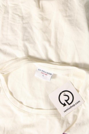 Γυναικεία μπλούζα U.S. Polo Assn., Μέγεθος L, Χρώμα Λευκό, Τιμή 11,99 €