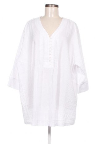 Γυναικεία μπλούζα Ulla Popken, Μέγεθος 3XL, Χρώμα Λευκό, Τιμή 8,91 €