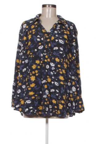 Γυναικεία μπλούζα Ulla Popken, Μέγεθος 3XL, Χρώμα Πολύχρωμο, Τιμή 14,85 €