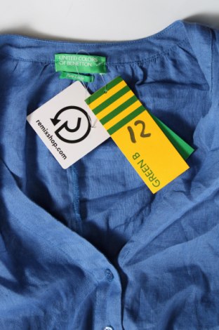 Damen Shirt United Colors Of Benetton, Größe S, Farbe Blau, Preis 37,11 €