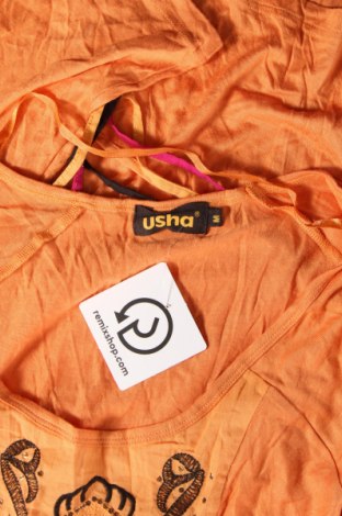 Дамска блуза Usha, Размер M, Цвят Оранжев, Цена 22,68 лв.