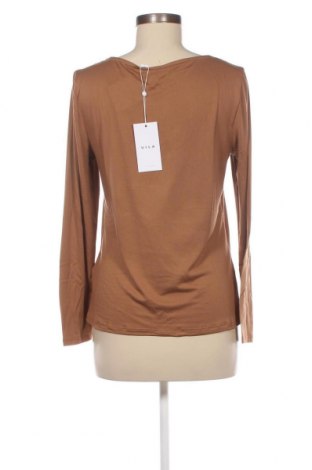 Γυναικεία μπλούζα VILA, Μέγεθος XL, Χρώμα Καφέ, Τιμή 4,74 €