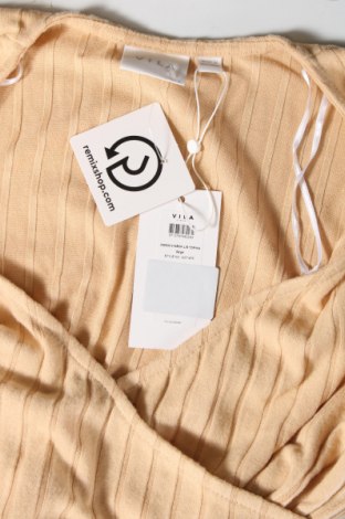 Γυναικεία μπλούζα VILA, Μέγεθος L, Χρώμα Κίτρινο, Τιμή 3,09 €