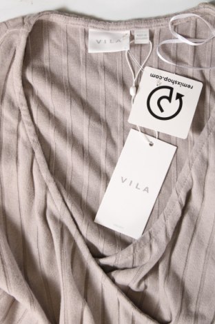 Bluză de femei VILA, Mărime L, Culoare Bej, Preț 19,74 Lei