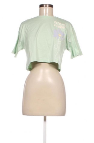 Дамска блуза Viral Vibes, Размер XS, Цвят Зелен, Цена 8,64 лв.