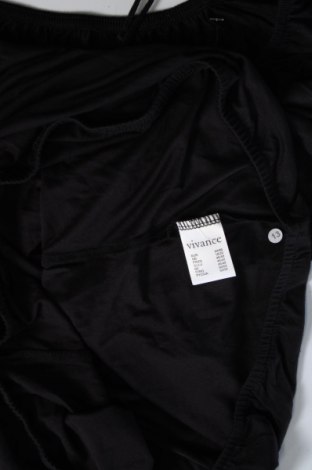 Γυναικεία μπλούζα Vivance, Μέγεθος XL, Χρώμα Μαύρο, Τιμή 6,23 €
