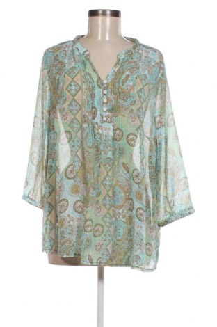 Γυναικεία μπλούζα Zab, Μέγεθος XL, Χρώμα Πολύχρωμο, Τιμή 3,06 €