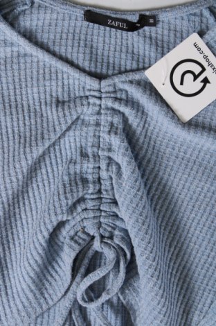 Damen Shirt Zaful, Größe M, Farbe Blau, Preis 2,94 €