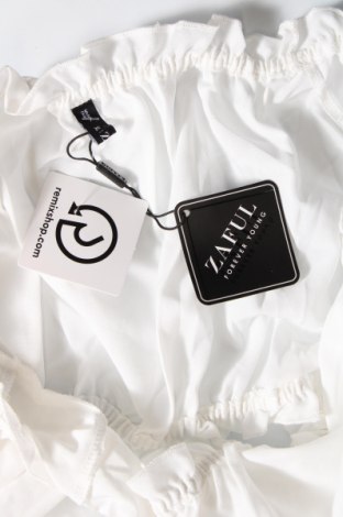 Γυναικεία μπλούζα Zaful, Μέγεθος L, Χρώμα Λευκό, Τιμή 2,88 €