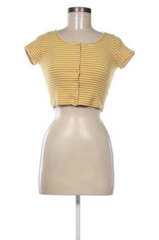 Дамска блуза Zaful, Размер S, Цвят Жълт, Цена 19,00 лв.