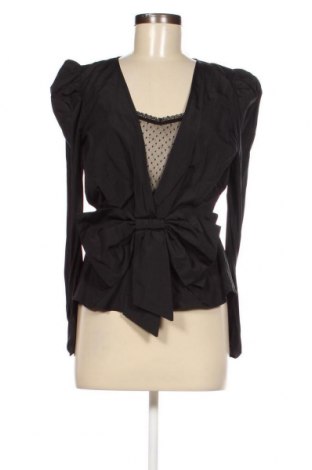 Дамска блуза Zara, Размер XS, Цвят Черен, Цена 12,00 лв.