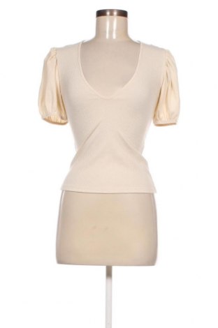 Дамска блуза Zara, Размер S, Цвят Екрю, Цена 6,45 лв.