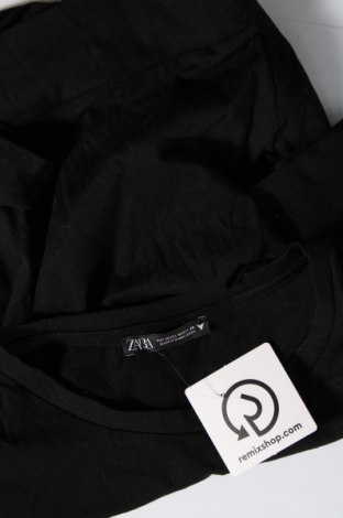 Γυναικεία μπλούζα Zara, Μέγεθος M, Χρώμα Μαύρο, Τιμή 9,28 €