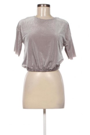 Дамска блуза Zara, Размер M, Цвят Сив, Цена 7,80 лв.