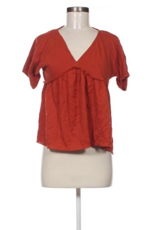 Дамска блуза Zara, Размер S, Цвят Червен, Цена 6,60 лв.
