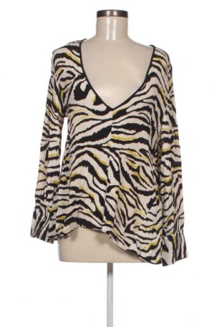 Дамска блуза Zara, Размер L, Цвят Многоцветен, Цена 8,00 лв.