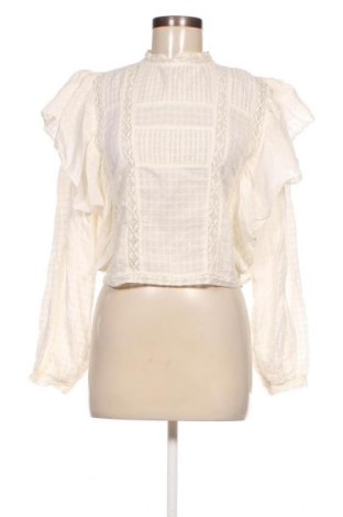 Дамска блуза Zara, Размер XS, Цвят Екрю, Цена 19,99 лв.