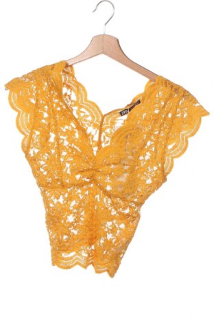 Дамска блуза Zara, Размер S, Цвят Жълт, Цена 16,00 лв.