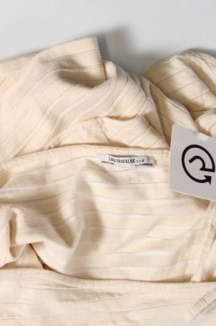 Дамска блуза Zara Trafaluc, Размер M, Цвят Бежов, Цена 15,00 лв.