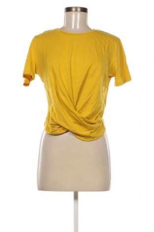 Дамска блуза Zara Trafaluc, Размер L, Цвят Жълт, Цена 15,00 лв.