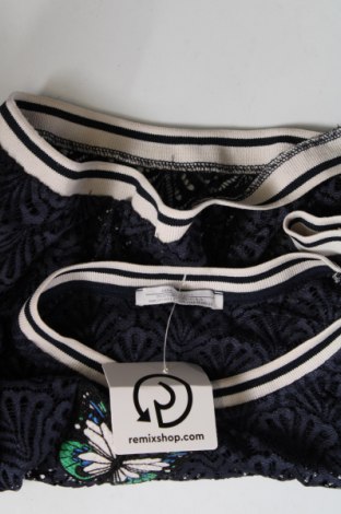 Дамска блуза Zara Trafaluc, Размер M, Цвят Син, Цена 4,95 лв.
