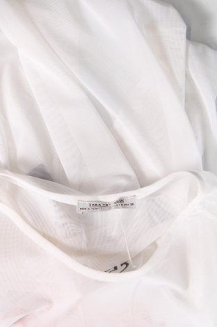 Дамска блуза Zara Trafaluc, Размер S, Цвят Бял, Цена 8,10 лв.