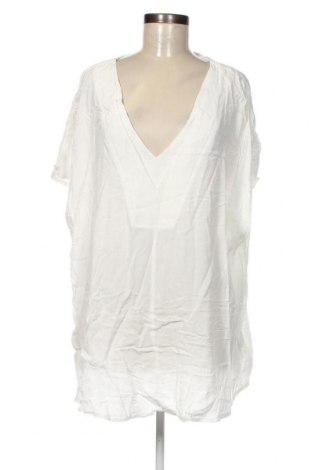 Γυναικεία μπλούζα Zizzi, Μέγεθος 3XL, Χρώμα Λευκό, Τιμή 11,13 €