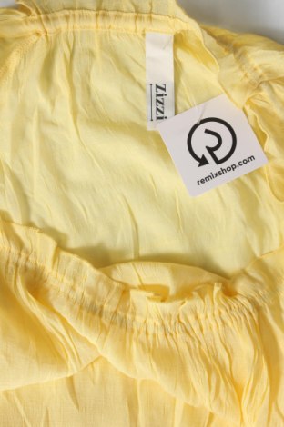 Damen Shirt Zizzi, Größe XXL, Farbe Gelb, Preis 10,15 €