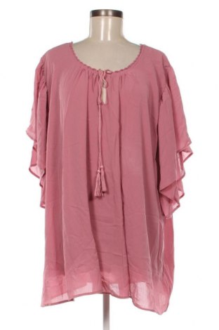Γυναικεία μπλούζα Zizzi, Μέγεθος 4XL, Χρώμα Σάπιο μήλο, Τιμή 24,74 €