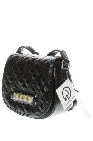 Дамска чанта Love Moschino, Цвят Черен, Цена 235,34 лв.
