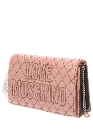 Дамска чанта Love Moschino, Цвят Пепел от рози, Цена 179,82 лв.
