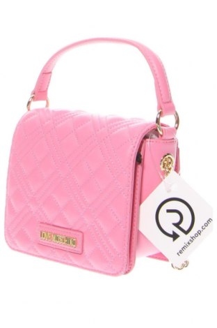 Дамска чанта Love Moschino, Цвят Розов, Цена 291,20 лв.