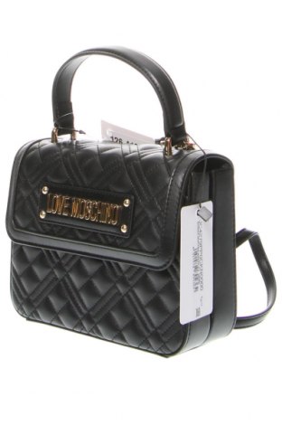 Дамска чанта Love Moschino, Цвят Черен, Цена 317,68 лв.
